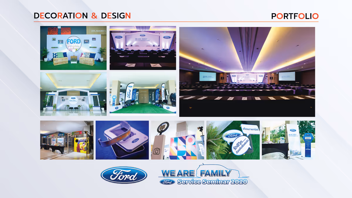รับจัดงานตกแต่งอีเว้นท์ ตามคอนเซปต์องค์กร | 365Creation