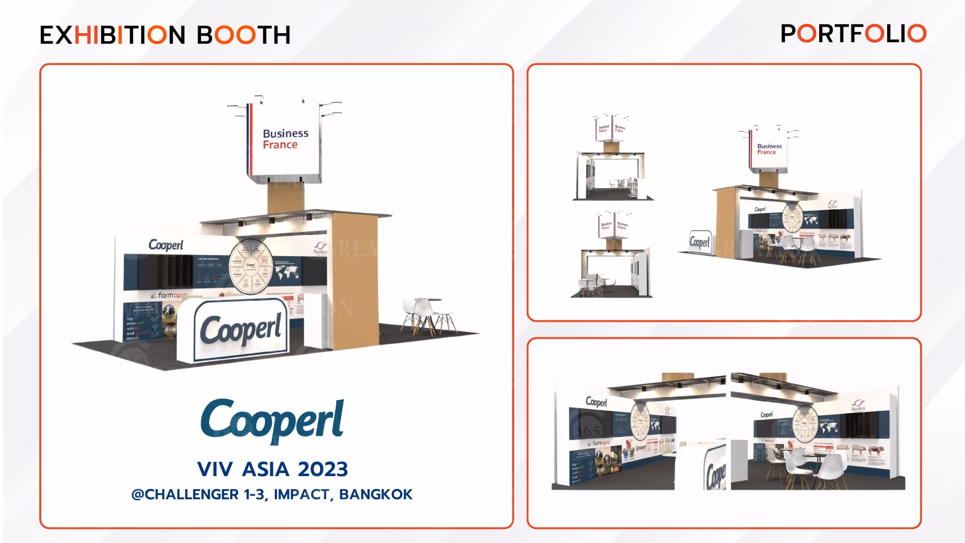 รับออกแบบและจัดบูธ Exhibition โดดเด่นตาม Concept องค์กร | 365Creation