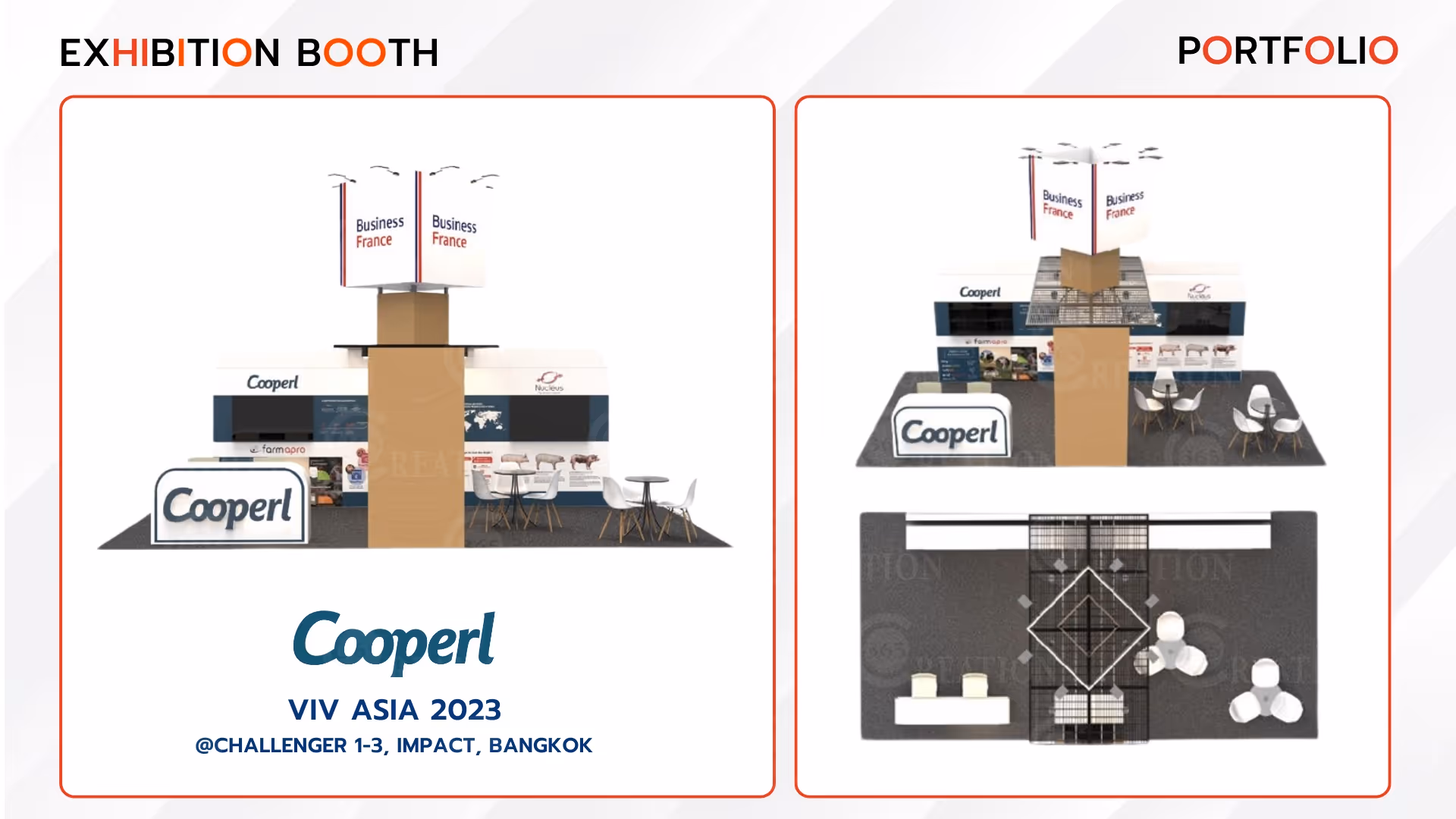 รับออกแบบและจัดบูธ Exhibition โดดเด่นตาม Concept องค์กร | 365Creation