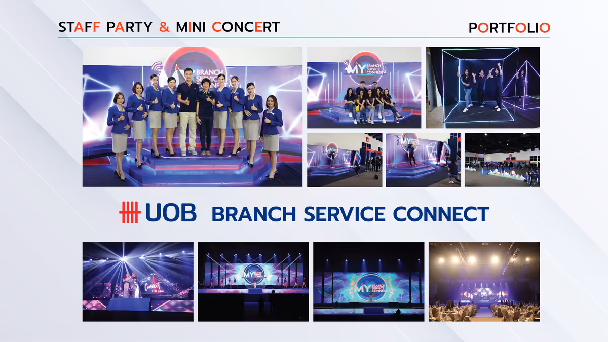 รับจัดงาน Staff Party และ Mini Concert ครบวงจร | 365Creation