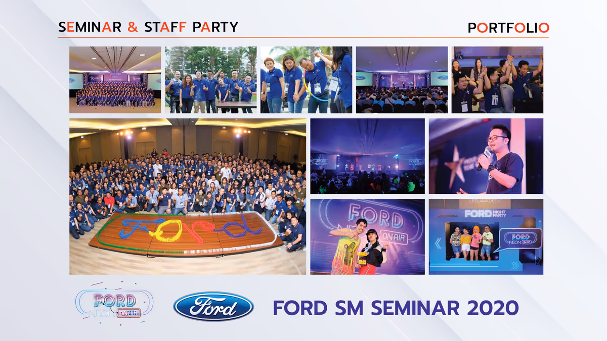 รับจัดงาน Staff Party และ Mini Concert ครบวงจร | 365Creation
