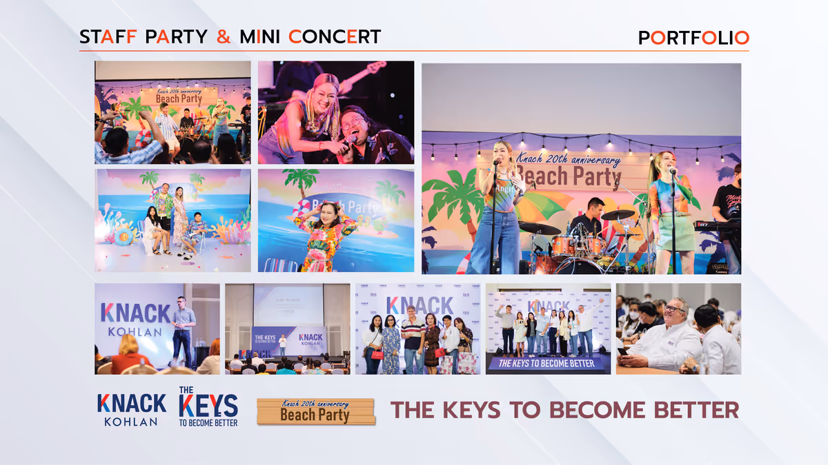 รับจัดงาน Staff Party และ Mini Concert ครบวงจร | 365Creation